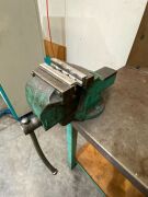 Fabricated Steel Workbench with Dawn 150 Vice - 5