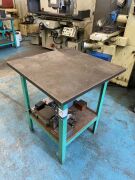 Fabricated Steel Workbench