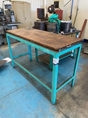 Fabricated Steel Workbench