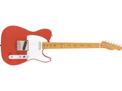 Fender Vintera 50S Telecaster Maple Fingerboard - Fiesta Red