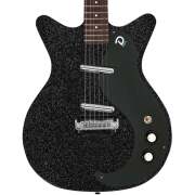 Danelectro '59M Blackout NOS+ Electric Guitar, Black Metal Flake