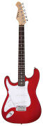 Aria STG-003 Series Left Handed Electric Guitar in Candy Apple Red