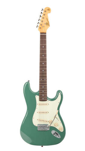 Vintage Style Electric Guitar - Vintage Green