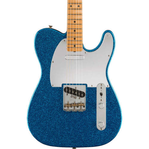 Fender - J Mascis Telecaster - Maple Fingerboard, Bottle Rocket Blue Flake