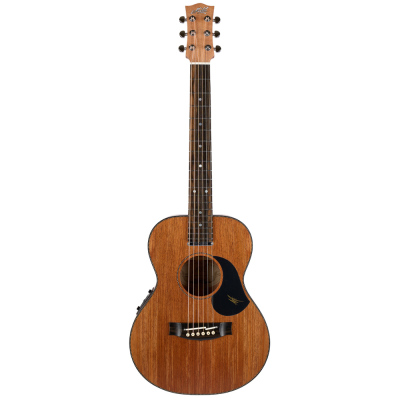 Maton EMBW 6 Mini Acoustic Electric Guitar in Natural Satin