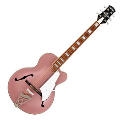 VOX VGA 5TPS Giulietta Archtop Acoustic Guitar Pearl Rose