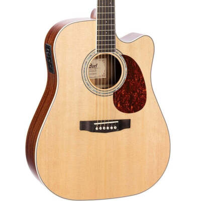 Cort MR710F Acoustic-Electric Guitar, Natural Satin