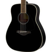 Yamaha FG820 Acoustic Guitar, Black