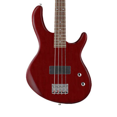 Cort Action Junior OPW 3/4 Open Pore Bass - Black Cherry