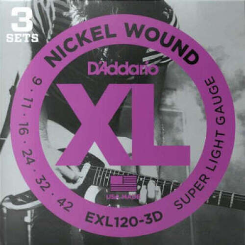 15 x Bundle of Assorted D'Addario Guitar String Packs