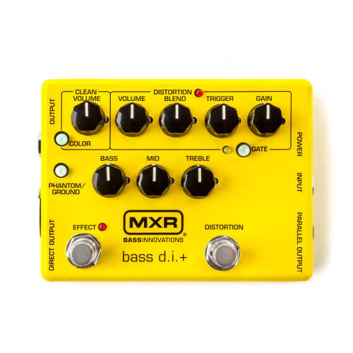 MXR Bass DI+ Special Edition Yellow