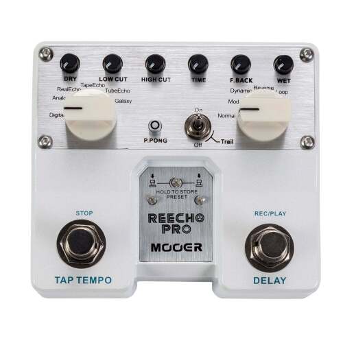 Mooer Reecho Pro Digital Delay Dual Guitar Effects Pedal