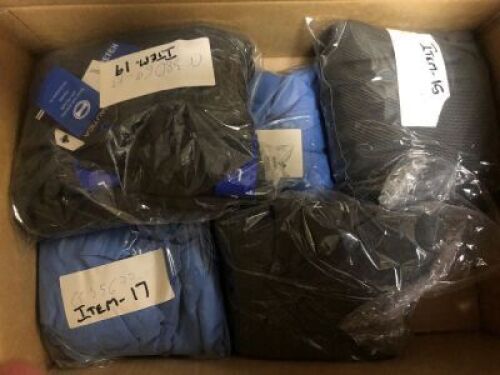 Assorted Clothing Including BOLLE Men's Polo T-Shirt, CALVIN KLEIN JEANS Men's Spaced Out Logo Crew- Neck T-Shirts, NAUTICA Men's V-Neck T-Shirts Various sizes and More.