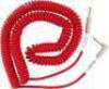 1 x Hendrix Voodoo Child Cable, Black & 1 x Original Series Coil Cable, Straight-Angle, 30ft, Fiesta Red - 2