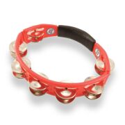 2 x LP Cyclops Handheld Tambourine, Steel Jingles