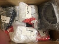 Assorted Clothing Including ZOO YORK Women's City Crew Neck T-Shirts, PIERRE CARDIN Men's Euro Cut Dress Shirts Various Sizes.