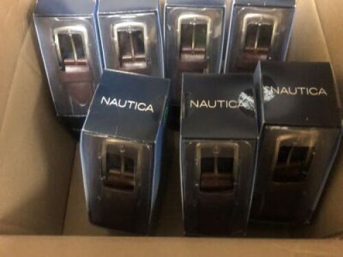 NAUTICA Men's Handcrafted Woven Stretch Belt Various Sizes .