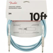 2 x Original Series Instrument Cable, 10ft, Daphne Blue & 2 x Original Series Instrument Cable, 10ft, Fiesta Red