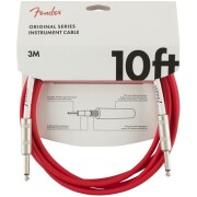 2 x Original Series Instrument Cable, 10ft, Daphne Blue & 2 x Original Series Instrument Cable, 10ft, Fiesta Red - 2