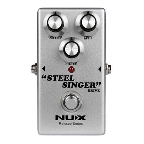 1 x NUX Steel Singer Drive Pedal & 1 x Readi PT-02 Pedal Tuner Black