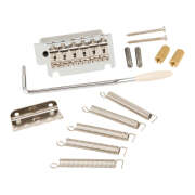 Fender Deluxe Series 2 Point Tremolo Assembly in Chrome