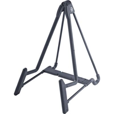 2 x K&M 17581 Heli 2 Electric Guitar Stand in Black