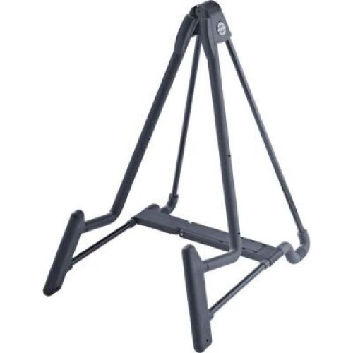 2 x K&M 17581 Heli 2 Electric Guitar Stand in Black