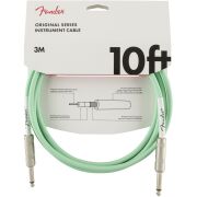 2 x Original Series Instrument Cable, 10ft, Surf Green