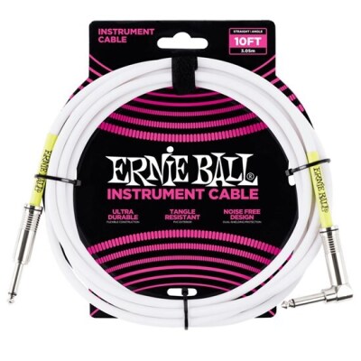 Bundle of 3 x Ernie Ball Instrument Cables (10FT - 3.05M)