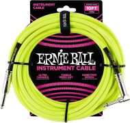 Bundle of 3 x Ernie Ball Instrument Cables (2 x 10FT & 1 x 18FT) - 2