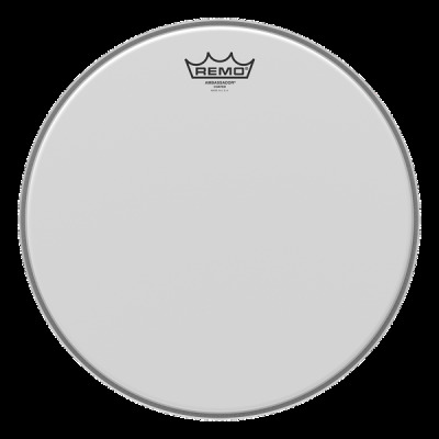 1 x Remo Controlled Sound Clear Black Dot Drum Head & 1 x Remo Ambassador Coated Drum Head