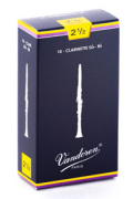 4 x Assorted Vandoren 10 Pack Clarinet Reeds