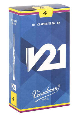 3 x Vandoren B Flat Clarinet Reed V21 10 Pack