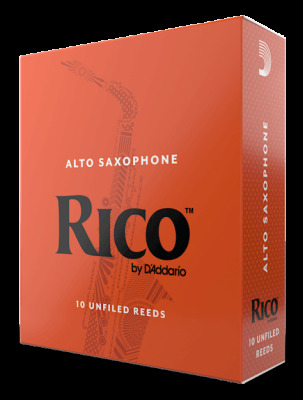 4 x Rico Alto Saxophone Reeds, 10-Pack