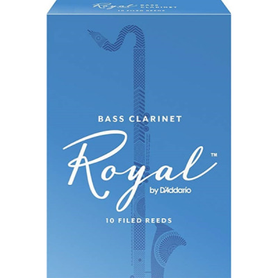 2 x Rico Royal Bass Clarinet Reeds, 10-Pack