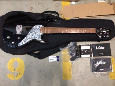 Line 6 Variax Standard Black Finish Electric Modeling Guitar with Tremolo