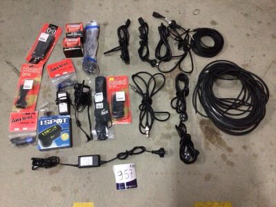 Bundle of Power Cables and Power Adaptors