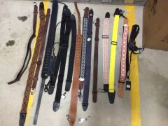 Bundle of 15 x Assorted Instrument Straps