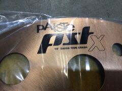 Paiste 18" PSTX Swiss Thin Crash Cymbal - 3