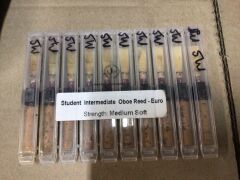 10 x K.Ge Student Intermediate Oboe Reeds - 3