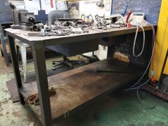 2x1x1 m workbench with vice content not included - 4