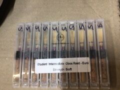 10 x K.Ge Student Intermediate Oboe Reeds - 4