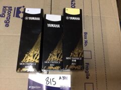 3 x Assorted Yamaha Saxophone Mouthpieces - 2