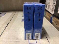 2 x Rico Royal Bass Clarinet Reeds, 10-Pack - 4