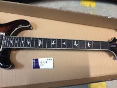 PRS SE Custom 24 Quilt - Black Gold Burst - 5