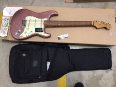 Fender Vintera 60s Stratocaster Modified Pau Ferro Burgundy Mist Metallic - 2