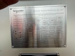 2023 Schneider Trihal 2000kVA 415V IP31 Transformer - $150,000 Insurance Payout value - 2