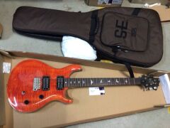 PRS SE CE24 Maple Top (Blood Orange) inc Gig Bag - 2