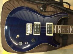 PRS SE Standard 24, Translucent Blue inc PRS Gig Bag - 3