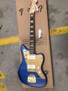 Squier 40th Anniversary Jazzmaster Gold Edition Lake Plaicd Blue - 2